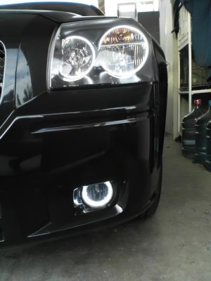 Chrysler 300C Fog Light Halo Kit - ORACLE Lighting - LED Halos - Green - `05-`10